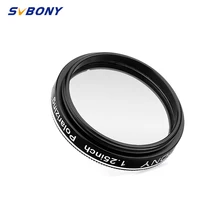 SVBONY 1,25 ''поляризационный линейный фильтр для телескопа, астрономии и окуляра, увеличивающий контрастность, уменьшающий блики, повышающий детализацию F9165