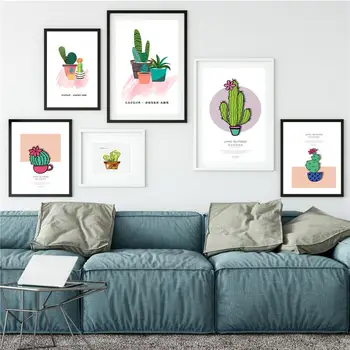 

Custom Poster Fashion Cactus#i Canvas Wall Art Picture Set Posters Home Decor Prints Abstract Prints for Room20-0923-14