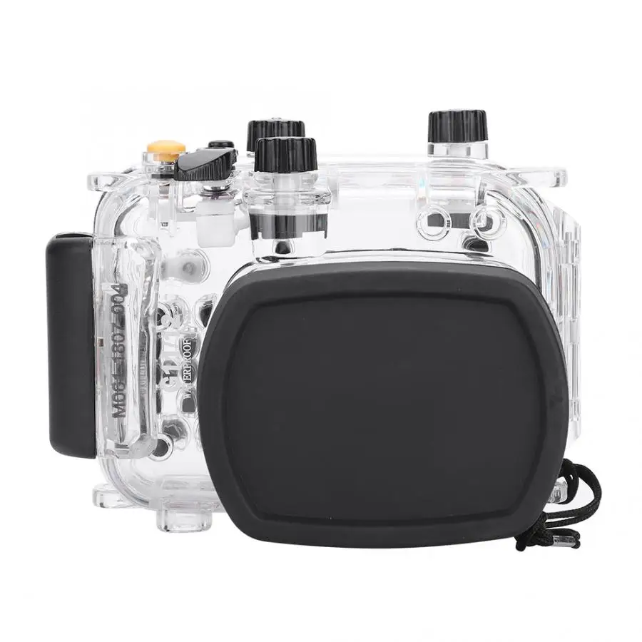 40 м 130 футов подводный водонепроницаемый корпус чехол для камеры Canon G11 G12 с 1/4in винтовыми отверстиями для ручки для дайвинга