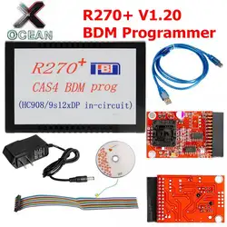 R270 + CAS4 BDM Prog Авто Программирование R270 V1.20 программист для BMW профессиональный авто ключ программист язык Поддержка английского