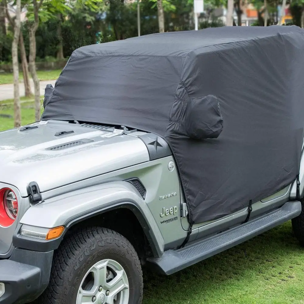 Водостойкая крышка кабины Royalo для Jeep Wrangler JL 330D Oxford(черный