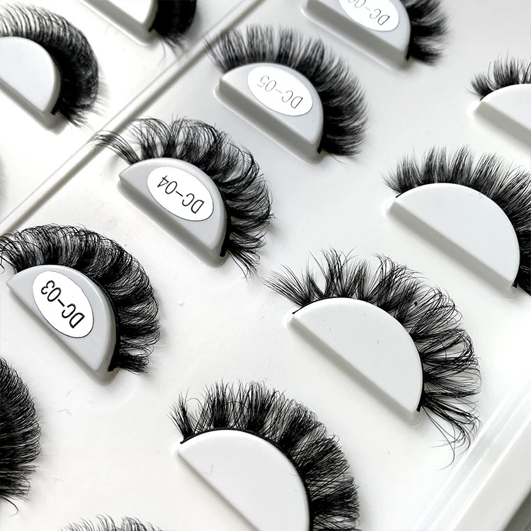 NEW 1 pairs D curl Faux Mink False Lashes 3D Eyelashes Handmade Reusable Fluffy Natural Long Makeup Cils | Красота и здоровье