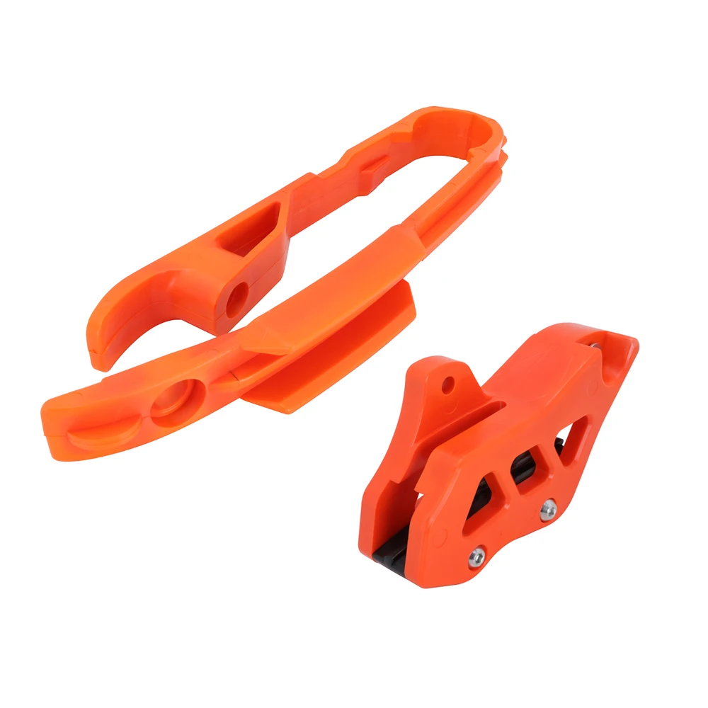 set Направляющая цепи охранник+ слайдер цепи руководство для KTM SX SXF 125 150 200 250 350 450 525 2011 2012 2013 Байк - Цвет: set