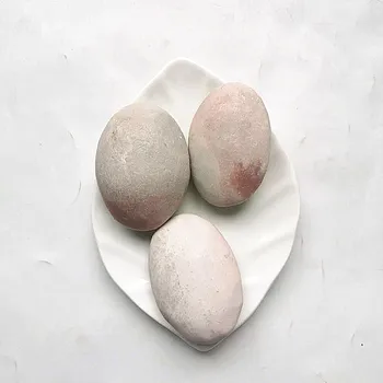 

High Quality pink opal Palm Stone Shape Stone Hand Crafted For Gift &Home Decor ZP