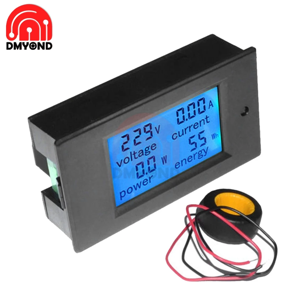 DC 100V 10A 12V lcd цифровой измеритель напряжения Volte измеритель напряжения тока Питание мультиметр Амперметр Вольтметр для мотоциклов