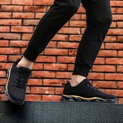 Мужская повседневная обувь с сеткой дышащий легкий Удобная прогулочная обувь кроссовки Tenis Masculino Прямая поставка