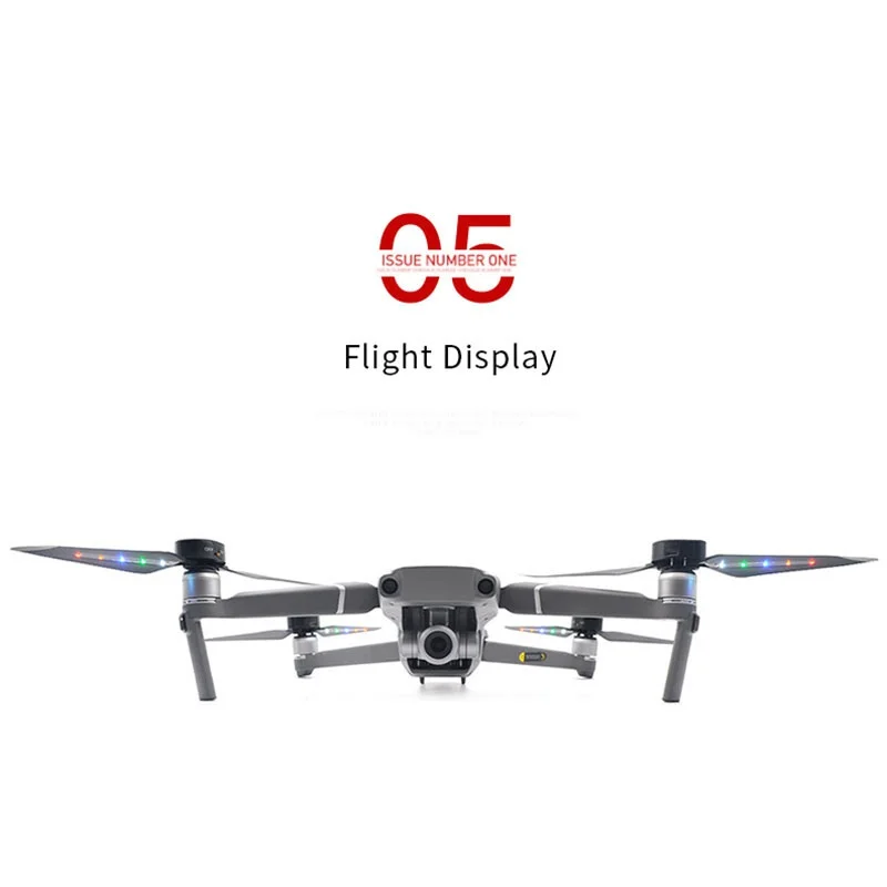 

High-quality Cool Drone Camera Accessories 4K Spare Parts LED Light Propeller Flash 4pcs For DJI Mavic 2 PRO/ ZOOM For Surprise!