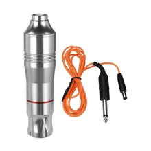 Машина для перманентного макияжа, ручка с двойным кольцом, шестигранная профессиональная машина для татуировки, ручка, бесшумная моторная машина для татуировки