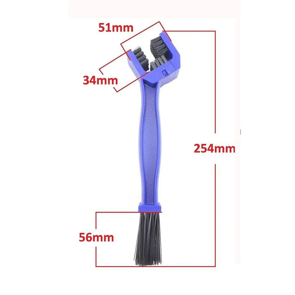 Bicycle chain cleaning brush gear garbage brush cleaner outdoor cleaner scrubber tool bicycle cleaning brush 30N20 (5)