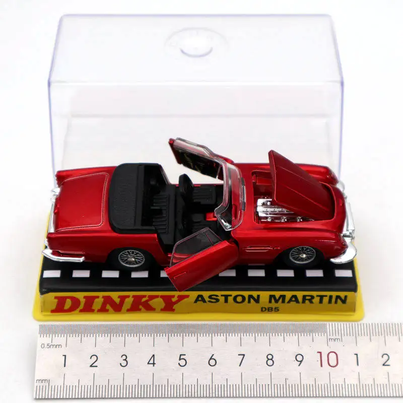 Atlas 1/43 Dinky toys 110 Aston Martin Red Diecast Модели Коллекционная машина