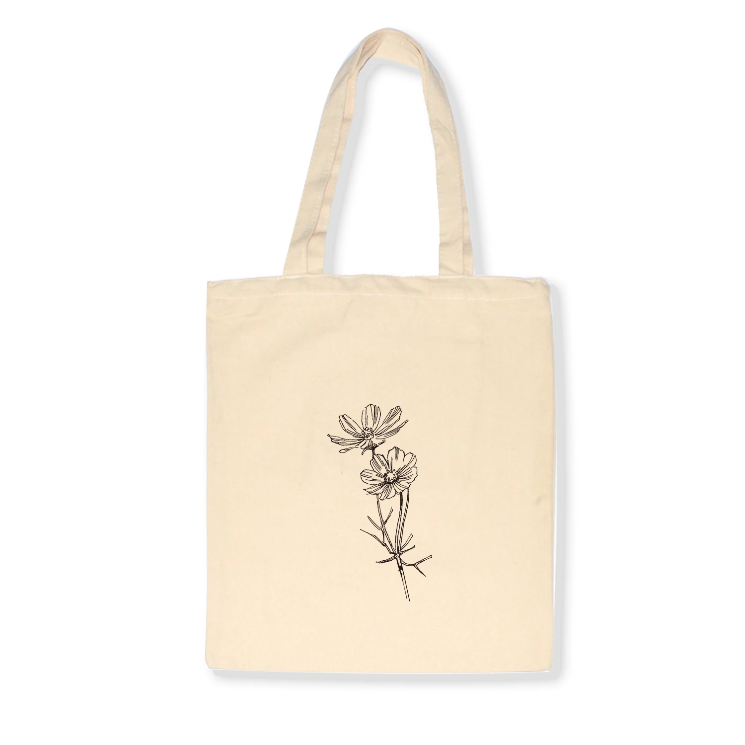 Red Lotus Floral Tote Bag, Flower Asian Chinese Contemporary Ink Art M –  alicechanart