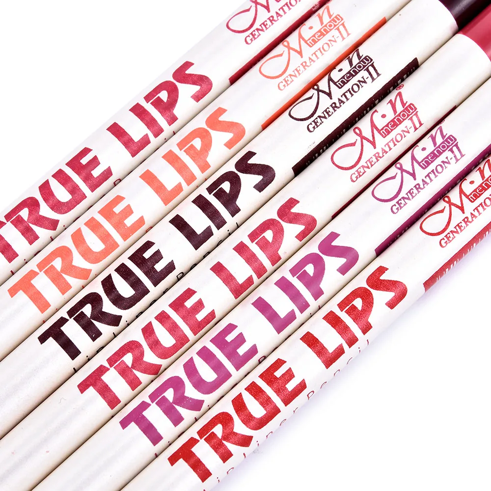 Lipliner Pencil Matte Lipstick Waterproof Long Lasting Women Makeup 6Pcs/set lip liner pencil,lip liner,lipliner pencil,lip liner set