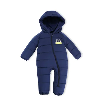 

2020 Winter Baby Jumpsuit Baby Down Jacket Thicken Climbing Suit Harness Out Cotton Clothes baby snowsuit baby girl winter coat