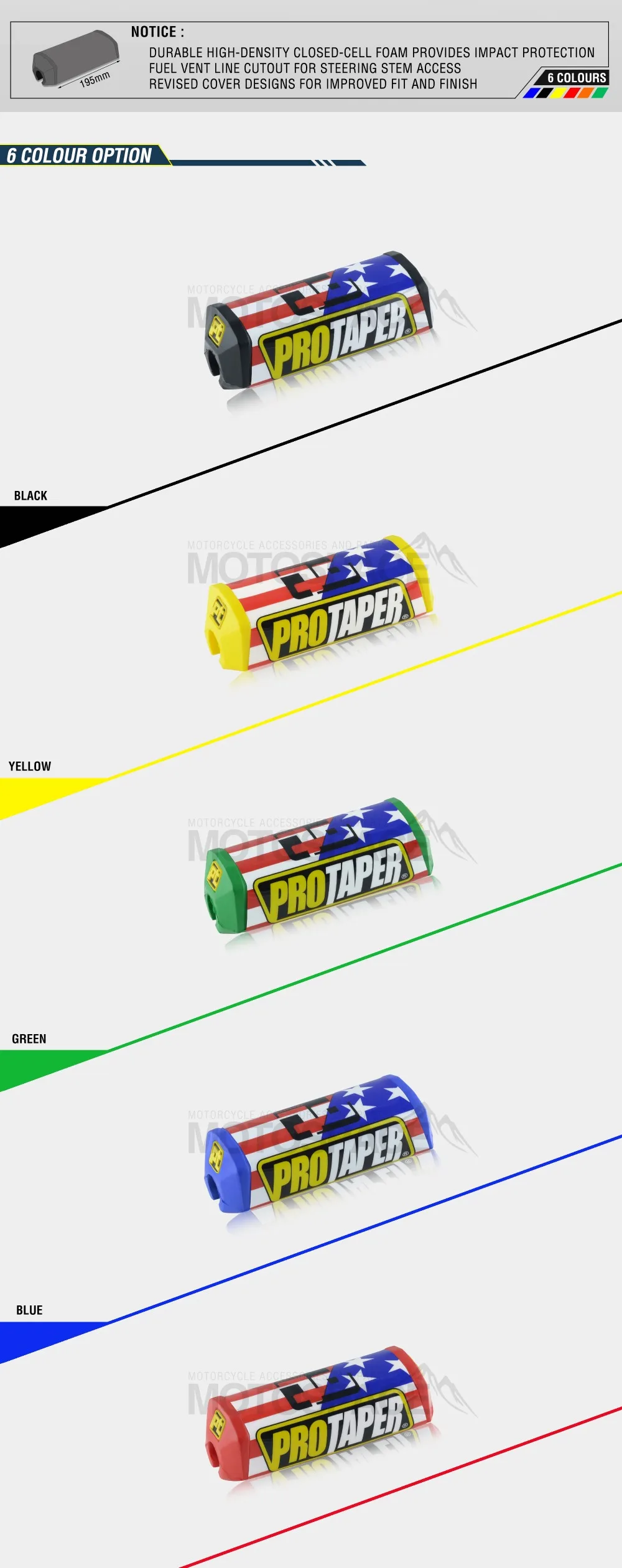 Металл USTAR V2 грудь Rrotector MX для руля pad Грязь велосипед ямы трюк на мотоцикле CRF YZF EXC TTR KLX 200 225 230 250 400 650