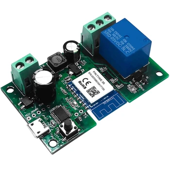 

1CH Single Channel Jog Switch Module WiFi Relay Wireless APP Voice Remote Control Timing ligent Remote