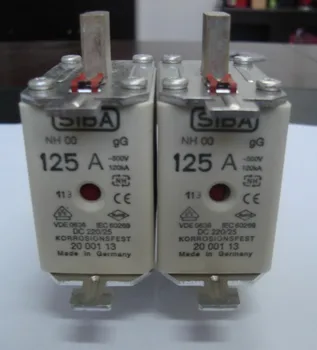 

Fuses: NH00 125A 500Vac 2000113 / NH00 160A 500Vac 220Vdc 2000113 gL/gG