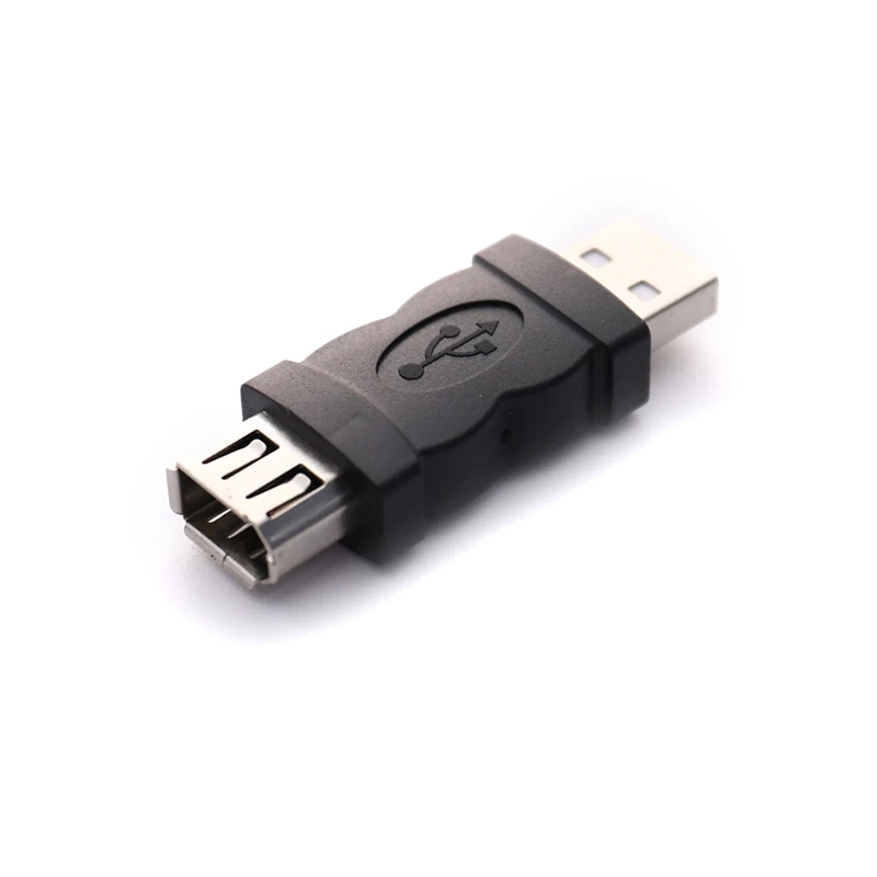 Firewire Ieee 1394 6 Pin Female To Usb 2.0 Type A Male Adaptor Adapter