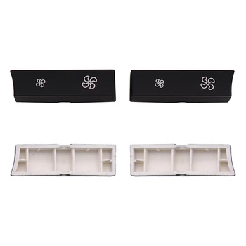 

Stylish Practical Repair ABS Cover Easy Install Switch Direct Fit Auto Climate Control For AC Heater Key Cap Set F10