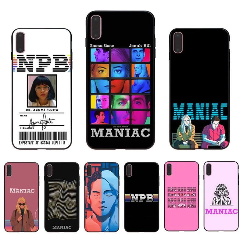 Hit TV Series Maniac Soft Phone Case Shell For Iphone 11 Pro XS MAX 12 Mini X Cover XR 7 8 SE 2020 6s 6 Plus 5s TPU Mobile Coque | Мобильные