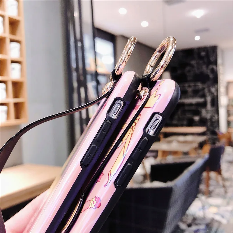 Милый чехол Sailor Moon для iPhone 11 Pro Max XR XS Max X 7 8 6 6S Plus с мультяшным рисунком Kawaii Sailormoon Mars Blue Ray