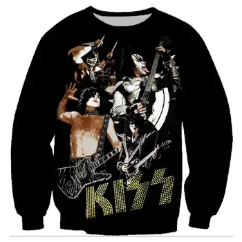 

Rock Kiss Band Sweatshirts Hoodies Unisex Jacket Clothing 3D Print Long Sleeve Crewneck Streetwear Hoody Tracksuit Sudaderas 5XL