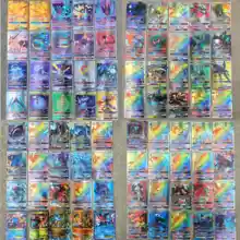 NEW Cards 120C pcs 115GX + 5MEGA  Ultra Beast TCG Flash Shining Cards Game Battle Trading Cards for children toys Xmas