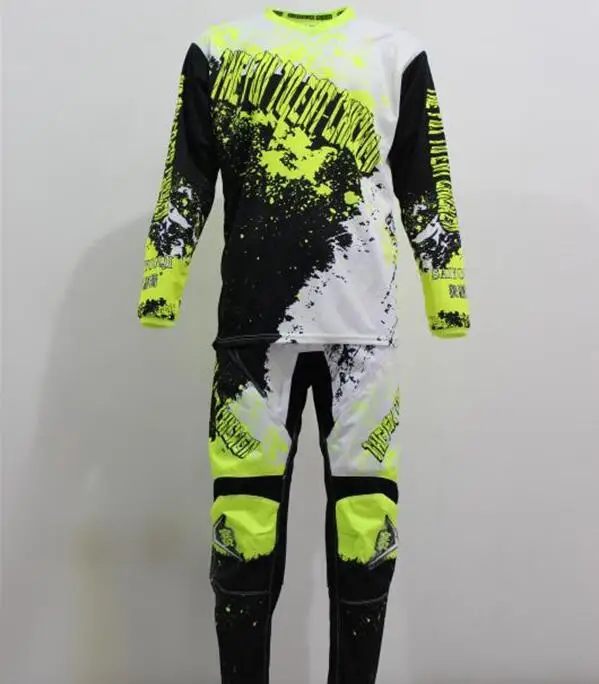 2020 SAIYOUQI Новый мотокроссе костюм: Трикотажный верх + низ мотоцикла Dirt bike горный
