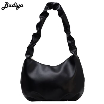 

Women Bag for Youth Lady Shoulder Bag Fashion Hot Folds Handbags Designer Bag Luxury Brands Female Messenger Bag Lady Armpit Bag