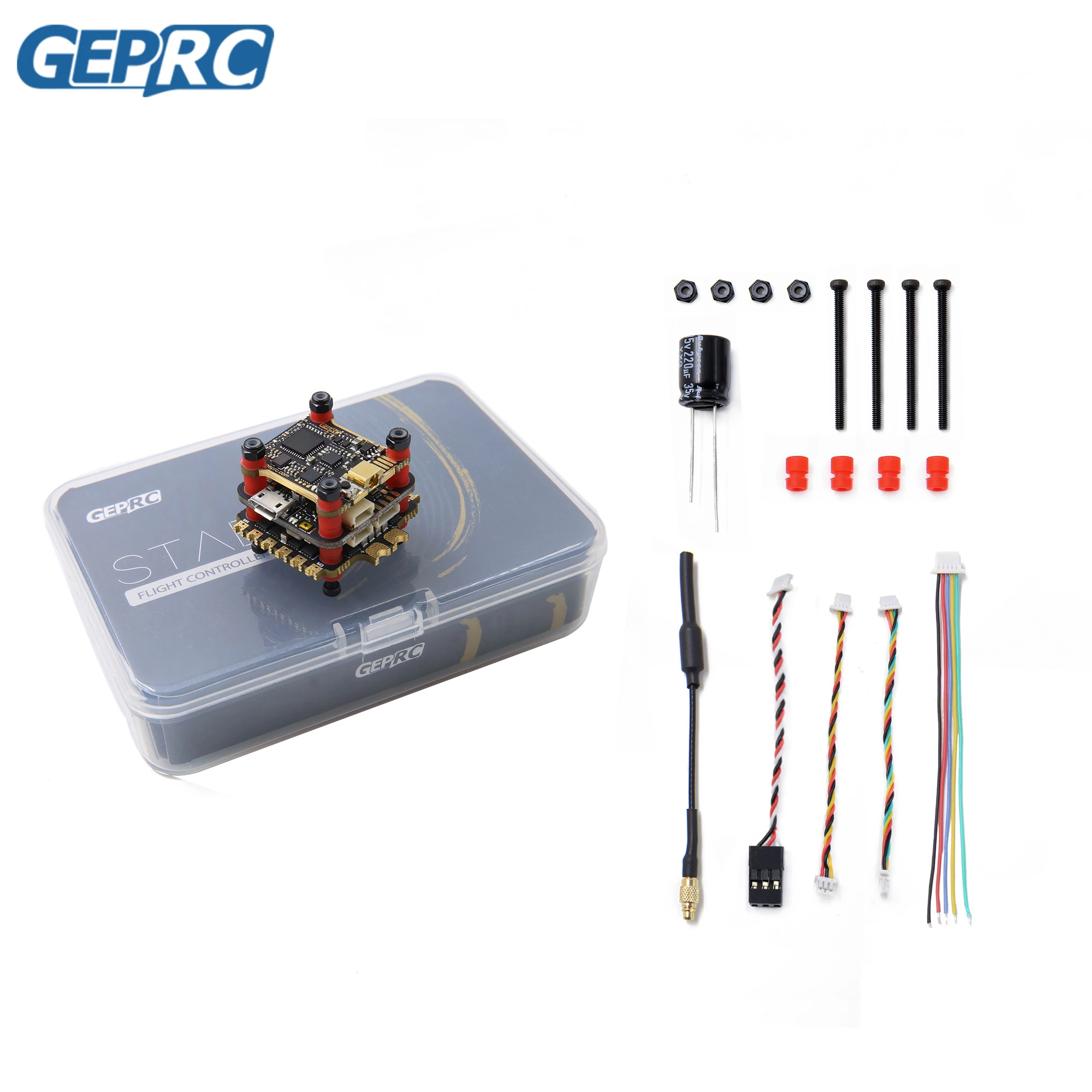 Стабильный Контроллер полета GEPRC Pro F7 DUAL BL 35A Flytower/стабильный V2 F4 + 35A/30A ESC 5 8G 500mW VTX