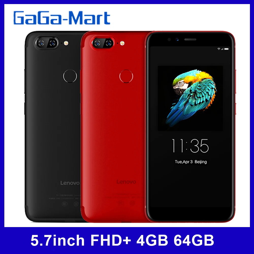 S5 K520 Face ID LTE 5.7inch FHD+ 18:9 4G 64G Octacore Android 8.0 Dual Rear 13MP + Front 16MP 4K Video|Cellphones| - AliExpress