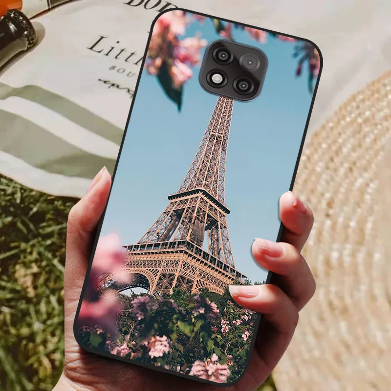 Silicone Soft Back Phone Cover with Bumper