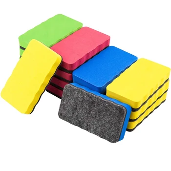 

16 Pack netic Whiteboard Dry Eraser Chalkboard Cleaner Board Wiper Erase for Classroom Home Office, 4 Colors