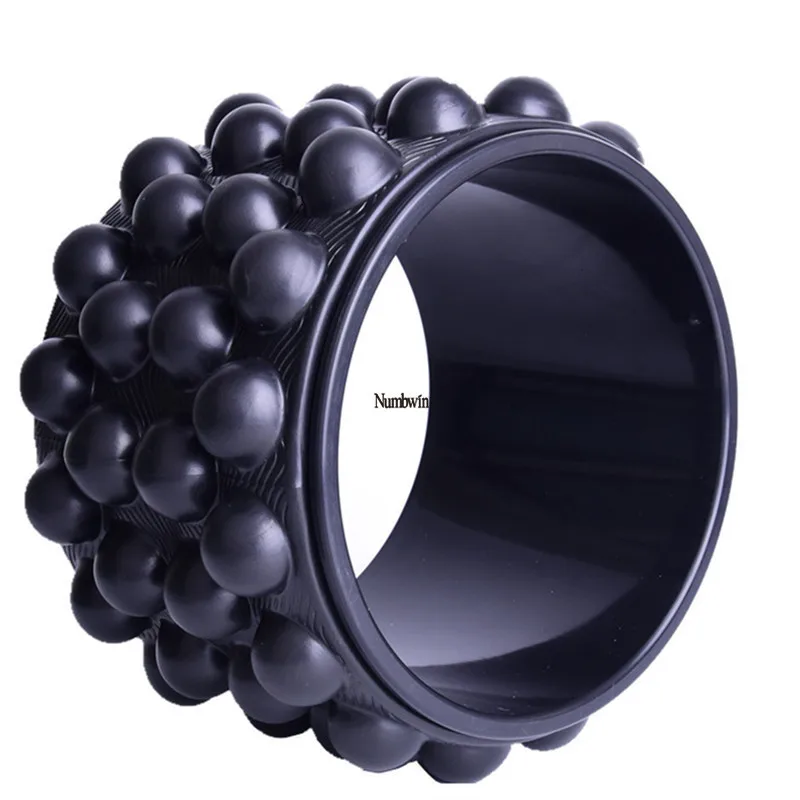 Back Roller Myofascial Release Trigger Point Yoga Wheel Foam Roller for Treat Back Pain Deep Tissue Massage Exercise Mobility