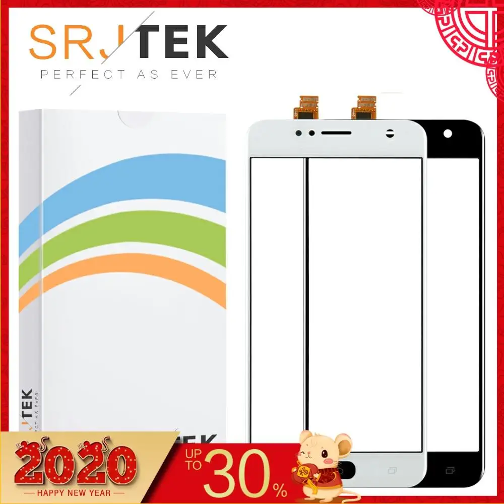 SRJTEK стекло ZB553KL для Asus Zenfone 4 Selfie ZB553KL сенсорный экран X00LD X00LDA дигитайзер внешняя панель Galss запасные части