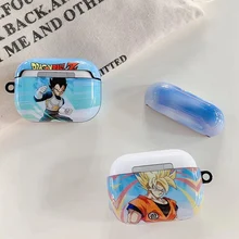 Японские модные хипстерские чехлы для наушников Dragon Ball Son Goku для Apple Airpods Pro, защитный чехол с милым рисунком