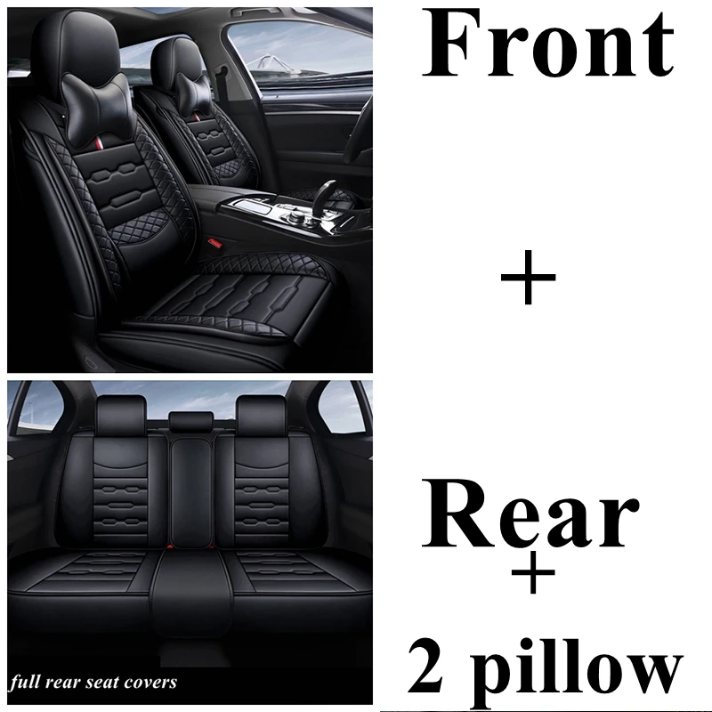 black luxury Чехол на Автокресло для Chevrolet Cobalt Sail Volt Equinox Agilt Caprice Sonic sprino Chrysler Ypsilon 200 300 Delta PT Cruiser - Название цвета: black luxury
