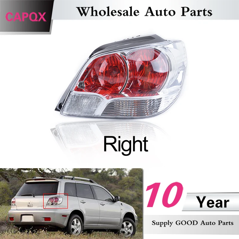 Задний фонарь CAPQX для Mitsubishi Outlander 2004 2005 2006 задний стоп-сигнал лампа | Автомобили и