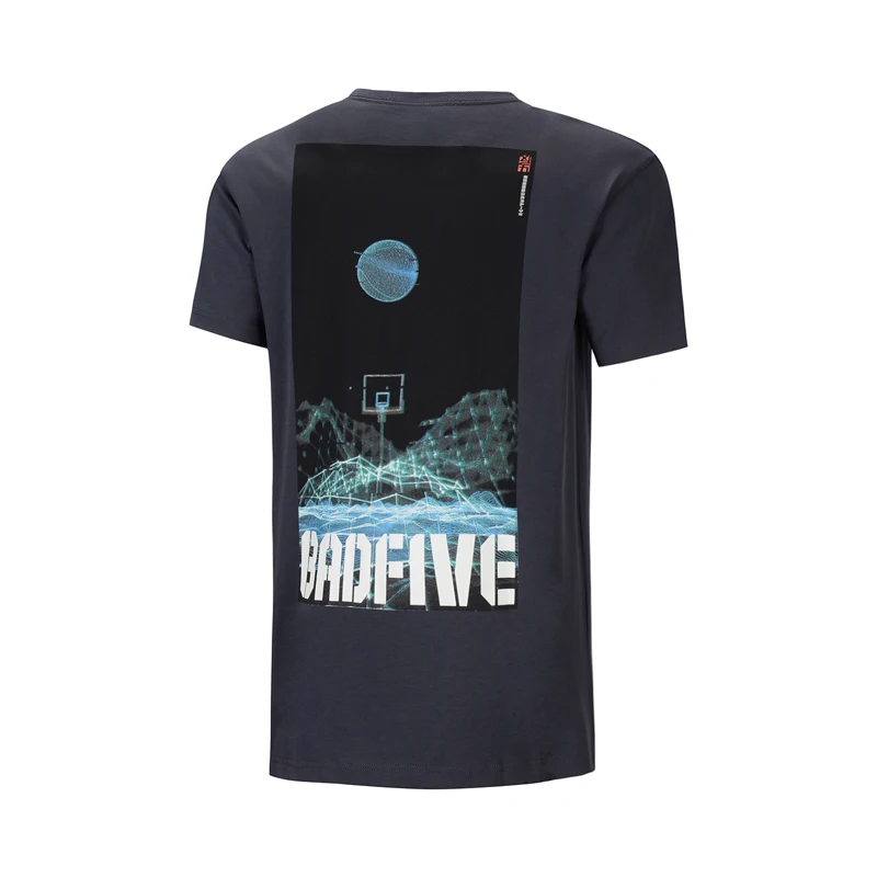 Li ning men bad cinco camisas de