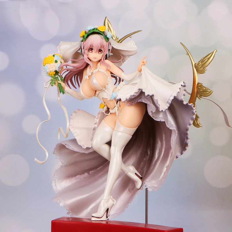 33 см Супер SONICO 10 летие свадебное платье версия аниме фигурку Модель ПВХ фигурка
