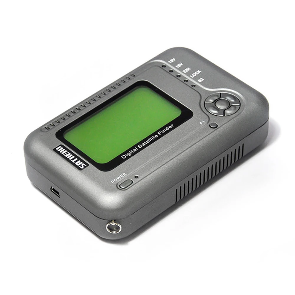 SATHERO SH-200HD Universal TV Signal Finder Meter DVB-S/S2 HD Digital Meter Sathero MPEG-4 22KHz 13V/18V w/ 2.5 inch LCD Display