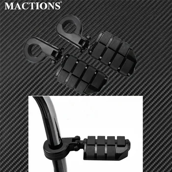 

Motorcycle Footpegs 32mm 1.25" Highway Bar Foot Pegs Footrest Pedal With Mount For Harley Sportster XL Dyna Softail Touring FLHR