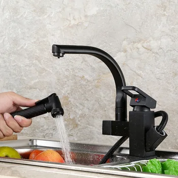 

Basin Faucet Single-Unit stainless steel Mixed Faucet Supply Waterfall Hot And Cold Water Faucet Bathroom Kitchen Faucet DKF014