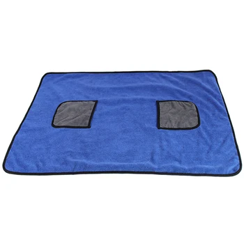 

Pet Drying Towel Dog Blanket Microfibre Dog Bathrobe Puppy Cat Absorbent Quick Drying Towel Super Soft Bath Towel Machine Washab