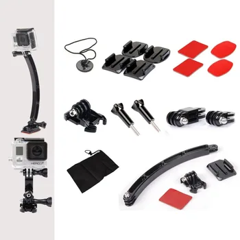 

Motorcycle Riding Helmet Set Camera Accessories For Gopro4 3+ Accessories Motorcycle Riding Helmet Set Compatible with SJ4000