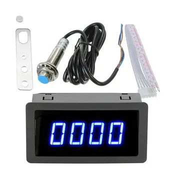 

4-Digital Sensor Tachometer Speed Meter With Bracket & Magnet CF5135C-Z