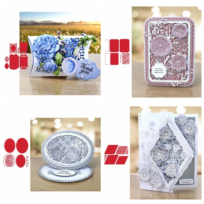 

Frame Metal Cutting Dies Stencils for DIY Scrapbooking Paper Cards Crafts Embossing New 2019 Die Cutter Decorative Handmade