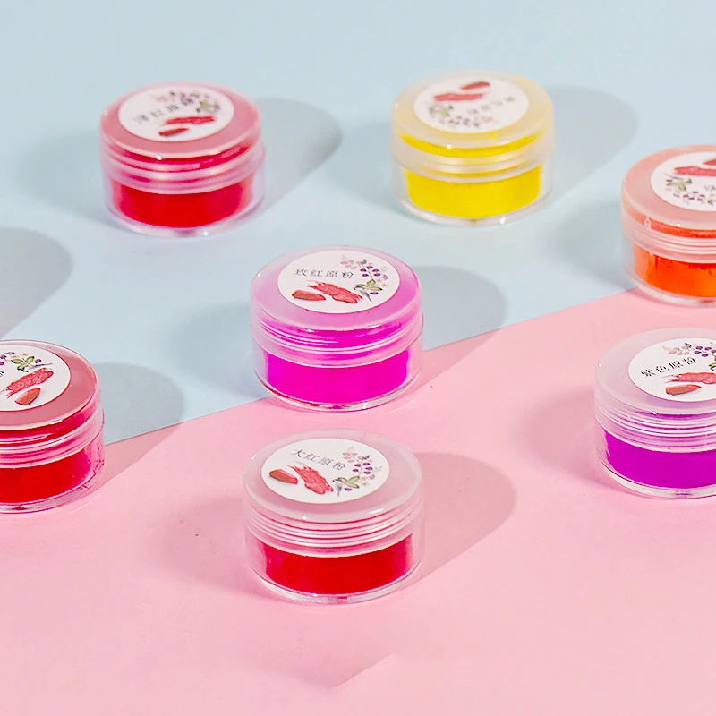 16 Colors DIY Lip Gloss Material lipstick Powder Long-lasting Coloring Mica Handmade Lipstick Tool |