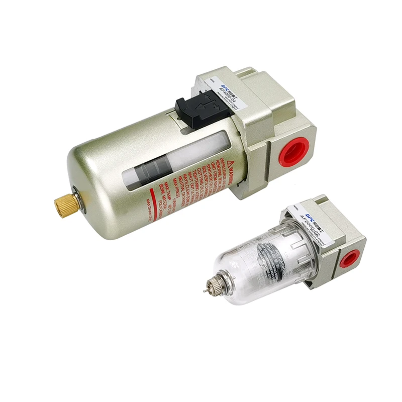 Filtros de ar Pneumático Compressor Filtro Separador de Óleo de Drenagem Manual Af200002 Af3000-03 Af4000-04