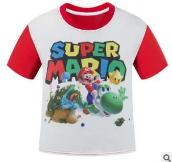 Boys Super hero dragon ball super saiyan t shirt Cotton Tee Top Kids Batman Short Sleeves Cool Party short Sleeve T shirts
