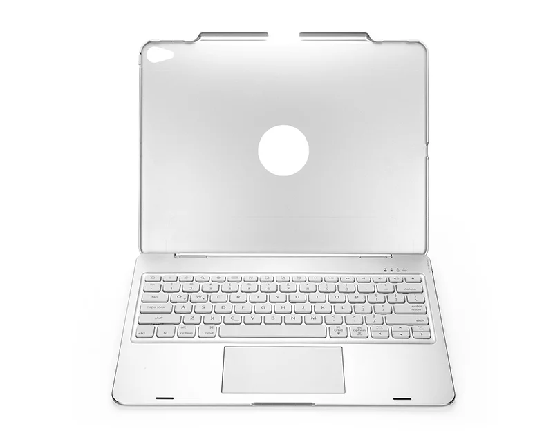 [Новинка] 4,0 Беспроводная bluetooth клавиатура для iPad pro 12,", сенсорная панель для мыши+ 7 цветов подсветка+ Премиум Пластиковый Чехол